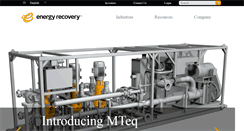 Desktop Screenshot of energyrecovery.com